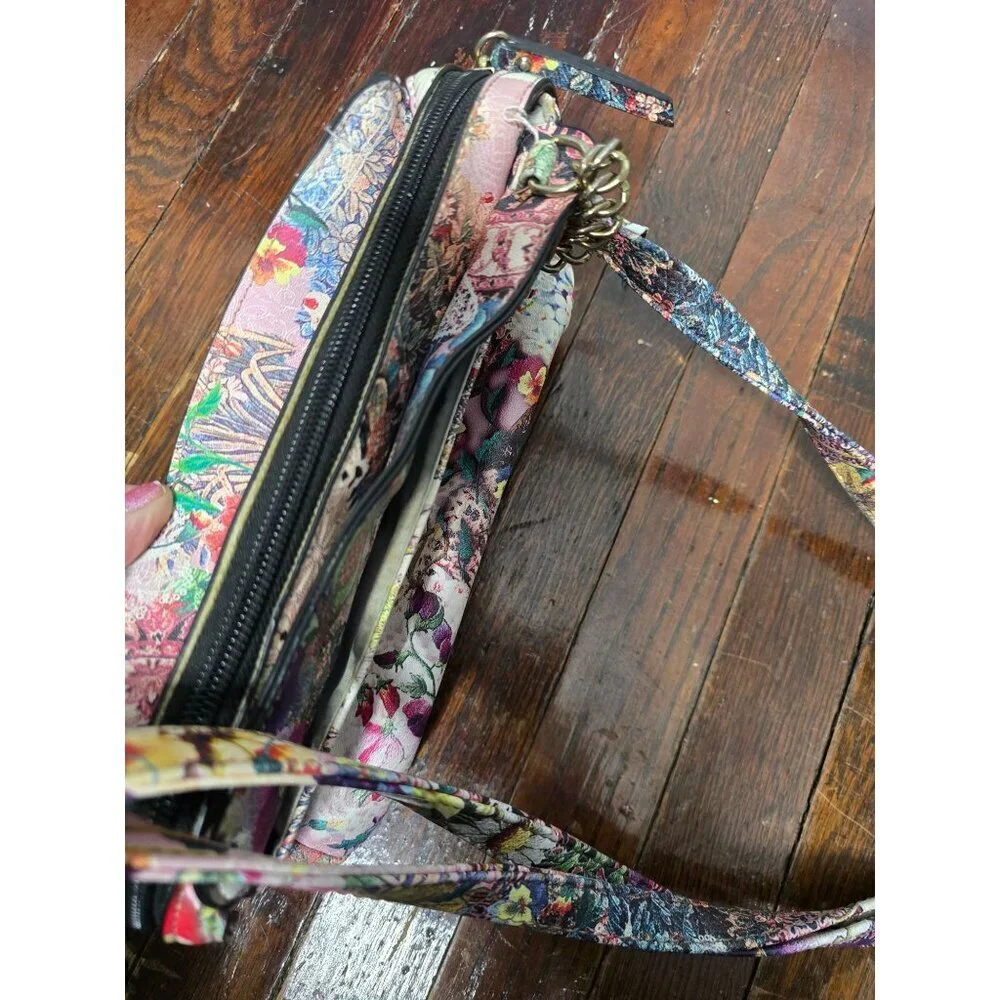 Y2K Nicole by Nicole Miller Floral Shoulder Bag Purse